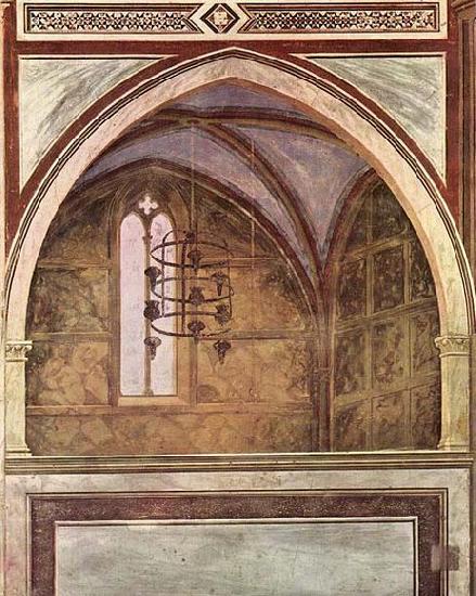 GIOTTO di Bondone View of a chapel France oil painting art